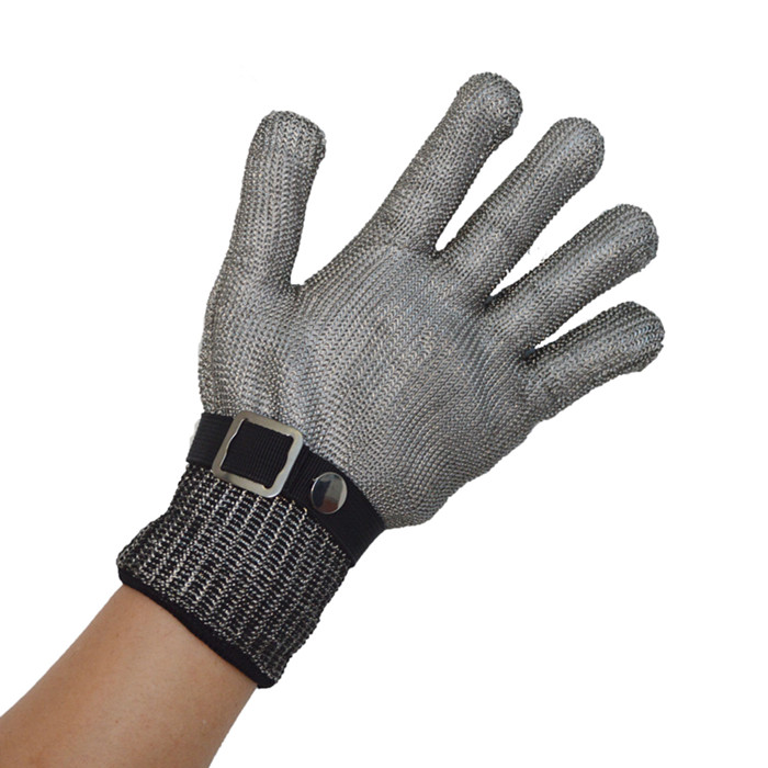 steel ring anti cut gloves